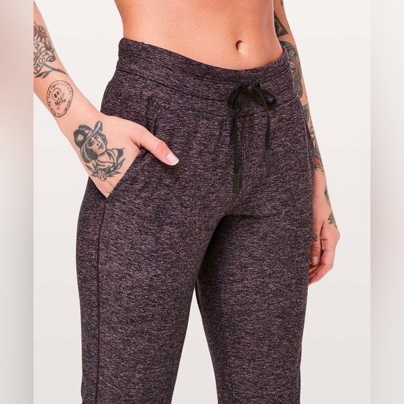 Lululemon Ready To‎ Rulu Pant 29" in Heathered Spanish Rose / Black 6 - Picture 2 of 7